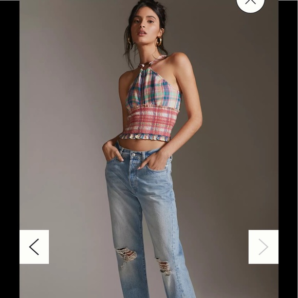 NWT 🌅 Anthropologie Pilcro Reversible Halter Top - Picture 6 of 6